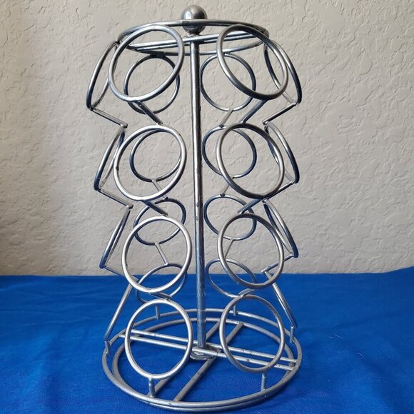 Spinning K-Cup holder holds 24 Cups - Picture 1 of 5